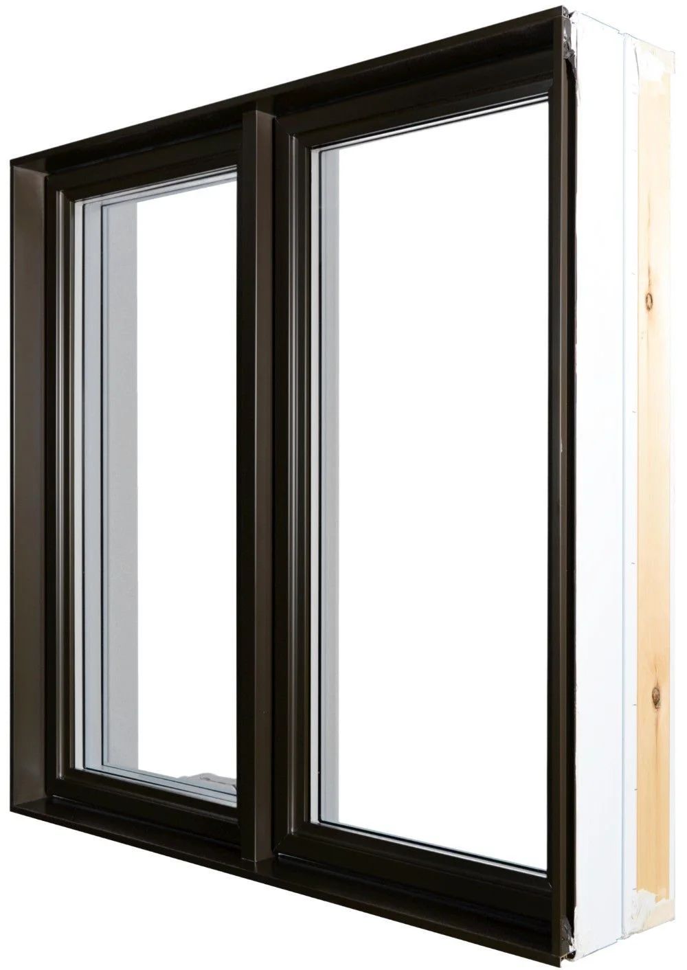 Vous trouverez ici les détails les plus pertinents de notre Fenêtre à battant Hybride PVC / Aluminium Classique - 1