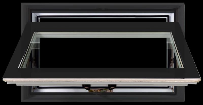 Vous trouverez ici les détails les plus pertinents de notre Fenêtre Auvent Hybride PVC / Aluminium - 1