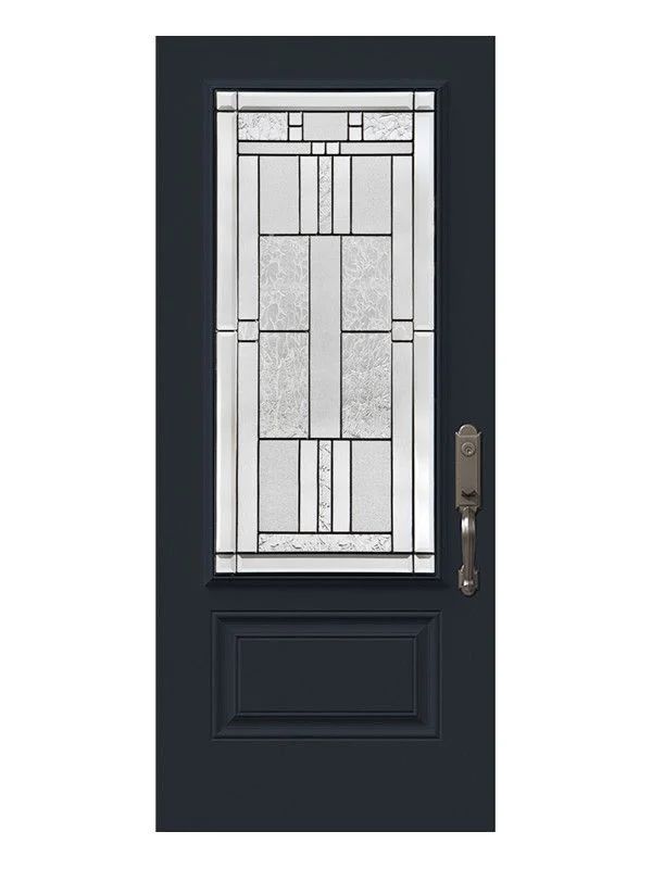 Vous trouverez ici les détails les plus pertinents de notre porte d'entrée vitres de porte Cachet Novatech - 1