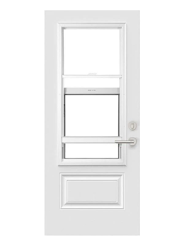 Vous trouverez ici les détails les plus pertinents de notre porte d'entrée vitres de porte Élévation Novatech - 3